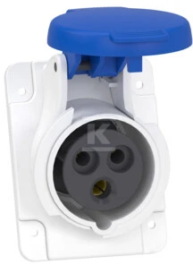 Schneider Electric Schneider Lizdas tablicowe 2P+Z 16A IP44 mėlyna PKF16F423