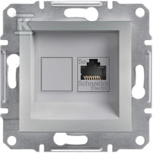 Schneider Electric Kompiuterio lizdas Asfora kat. 5e UTP be aliuminio rėmo (EPH4300161)