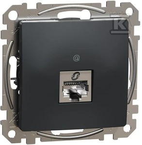 Schneider Electric GN.KOMP.RJ45 5STP Juodas ANTRA.SEDNA DES