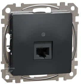 Schneider Electric GN.KOMP.RJ45 5UTP Juodas ANTRA.SEDNA DES