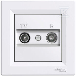 Schneider Electric 1dB baltas RTV galinės antenos lizdas - EPH3300121