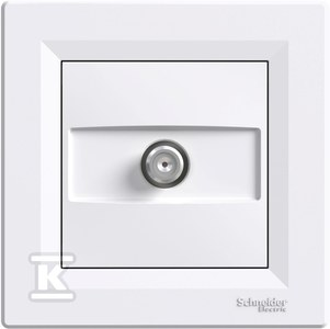 Schneider Electric ASFORA SAT 4dB perėjimo antenos lizdas baltas - EPH3700221