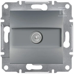 Schneider Electric Asfora televizoriaus galo lizdas be rėmo plieno (EPH3200162)