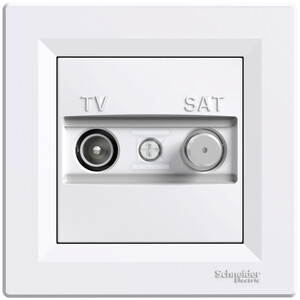 Schneider Electric GN.TV-SAT pralaidumo įrenginys 4DB baltas ASFOR