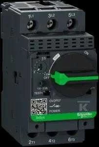 Schneider Electric Schneider Motor grandinės pertraukiklis 3P 0,75kW 1,6-2,5A GV2P07