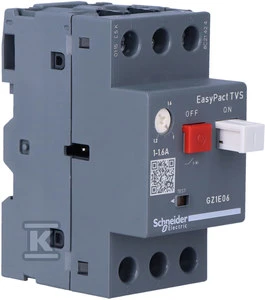Schneider Electric Schneider Motor grandinės pertraukiklis 3P 0.55kW 1-1.6A GZ1E06