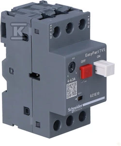 Schneider Electric Schneider Motor grandinės pertraukiklis 3P 2.2kW 4-6.3A GZ1E10