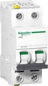 „Schneider Electric“ grandinės pertraukiklis iC60H-C16-2 C 16A, 2 polių (A9F07216)