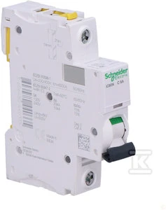 Schneider Electric grandinės pertraukiklis 1P C 6A 6kA AC iC60N - A9F04106
