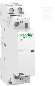 Schneider Electric Schneider modulinis kontaktorius 25A 2NC 0R 230V AC iCT - A9C20732