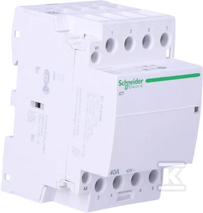 Schneider Electric Schneider modulinis kontaktorius 40A 4NC 0R 230V AC iCT - A9C20844