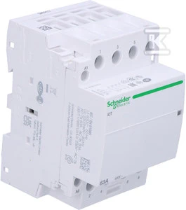 Schneider Electric Schneider modulinis kontaktorius iCT 63A 4NO 0R 230V AC A9C20864
