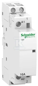 Schneider Electric „Schneider“ modulinis kontaktorius 16A 1NO 0R 24V AC iCT (A9C22111)