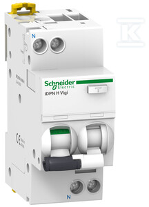 Schneider Electric IDPN H VIGI C 20A 1P+N 30MA A 100 Rožinis-