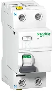 Schneider Electric Schneider Diferencinis automatinis jungiklis 2P 25A 0.3A, A tipo iID (A9Z24225)
