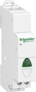 Schneider Electric Schneider modulinė lempa žalia 110-230V AC iIL A9E18321