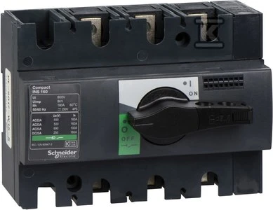 Schneider Electric „Schneider“ jungiklio skyriklis 3P 160A INS160 3P (28912)