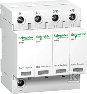 Schneider Electric Schneider viršįtampio ribotuvas iPRD40 40kA 4P A9L40400