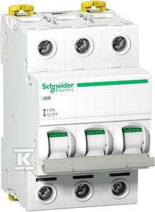 Schneider Electric Schneider Switch skyriklis ISW 3P 40A 415V AC A9S65340