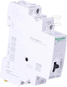 Schneider Electric Schneider iTL Impulsinė relė/kontaktorius , 16 A, 230 V, AC, 1NO