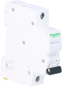 Schneider Electric Automatinis jungiklis Schneider K60N, 1P, B, 6kA, 16 A