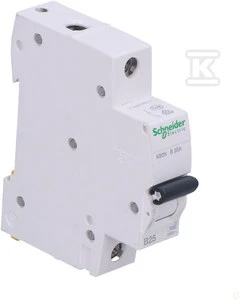 Schneider Electric Automatinis jungiklis Schneider K60N, 1P, B, 25A, 6kA