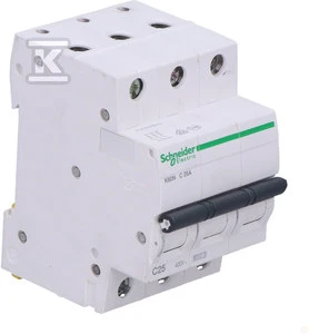 Schneider Electric Automatinis jungiklis Schneider K60N, 3P, C, 25A, 6kA