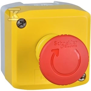 Schneider Electric Cassette su saugos jungiklis sukant 1Z 1R geltona IP65 (XALK178E)