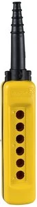Schneider Electric 6 skylių kasetinis korpusas 22mm geltona IP65 (XACA06)
