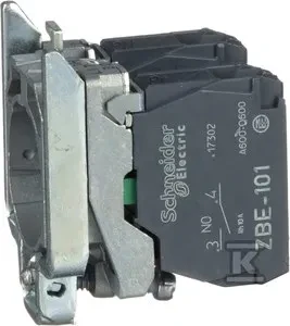 „Schneider Electric“ kėbulas su pagalbiniu kontaktu 2NO (ZB4BZ103)