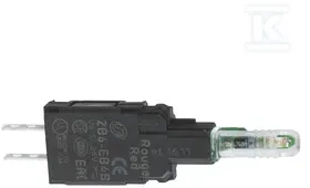 Schneider Electric Korpus LED raudona 12-24V AC/DC (ZB6EB4B)