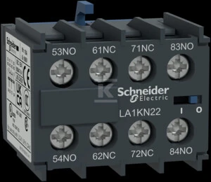 Schneider Electric Schneider pagalbinis kontaktas 2NO 2NC tvirtinimas priekyje LA1KN22