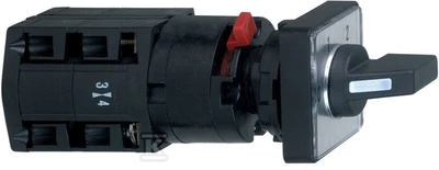 Schneider Electric Stepper cam pen jungiklis, 1 polius, 45°, 10A, Ø 16 arba 22mm K10C003QCH