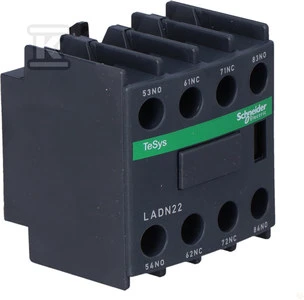 Schneider Electric Schneider pagalbinis kontaktas 2NO 2NC tvirtinimas priekyje LADN22