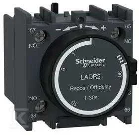 Schneider Electric Schneider Laiko delsos kontaktų blokas 0,1-30s 1 NO 1 NC LADR2