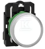Schneider Electric 22mm baltos spalvos signalinė lemputė 24V AC / DC XB5AVB1