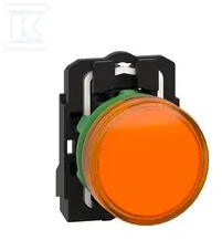 Schneider Electric Signalinė lemputė 22mm gintaro 24V AC / DC (XB5AVB5)