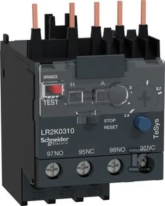 Schneider Electric Schneider terminė relė 2,6-3,7A LR2K0310