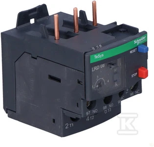 „Schneider Electric“ LRD08-TERMINĖ RELĖ 2,5–4 A