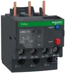 Schneider Electric Šiluminės perkrovos relė 7-10A LRD14
