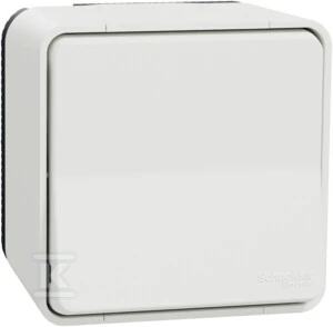 Schneider Electric Mureva Style laiptų jungiklis baltas MUR39021