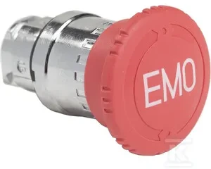 Schneider Electric Schneider Avarinio mygtuko pavara raudona rotacinė be foninio apšvietimo, metalinė, fi40mm ZB4BS84430