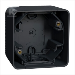 Schneider Electric Mureva Styl IP55 sienos pagrindas 1x antracitas MUR37911