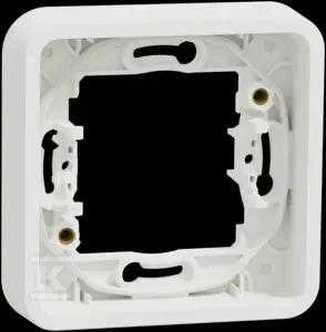 Schneider Electric Mureva Styl Įleidžiamas pagrindas 1x baltas MUR39107