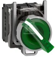 Schneider Electric Switch 2 padėčių rankenėlė 22mm žalia 1Z 1R be savaiminio grįžimo (XB4BK123M5)