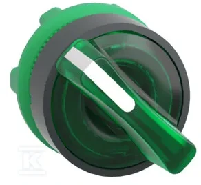 Schneider Electric 2 padėčių jungiklio pavara žalia su negrįžtamu apšvietimu (ZB5AK1233)
