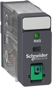 Schneider Electric Schneider Sąsajos relė su LED testavimo mygtuku 24VDC 10A 1c/o RXG12BD