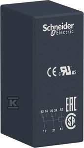Schneider Electric „Relpol“ sąsajos relė 2P 230 V AC (RSB2A080P7)