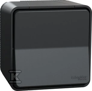 Schneider Electric Mureva stiliaus antracito mygtukas MUR35026