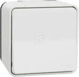 Schneider Electric Mureva stiliaus mygtukas baltas MUR39026